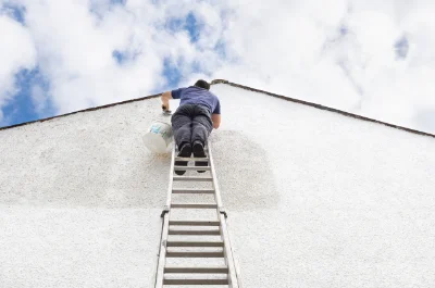 Peinture extérieure à Frontignan-Savès — façades et ravalement